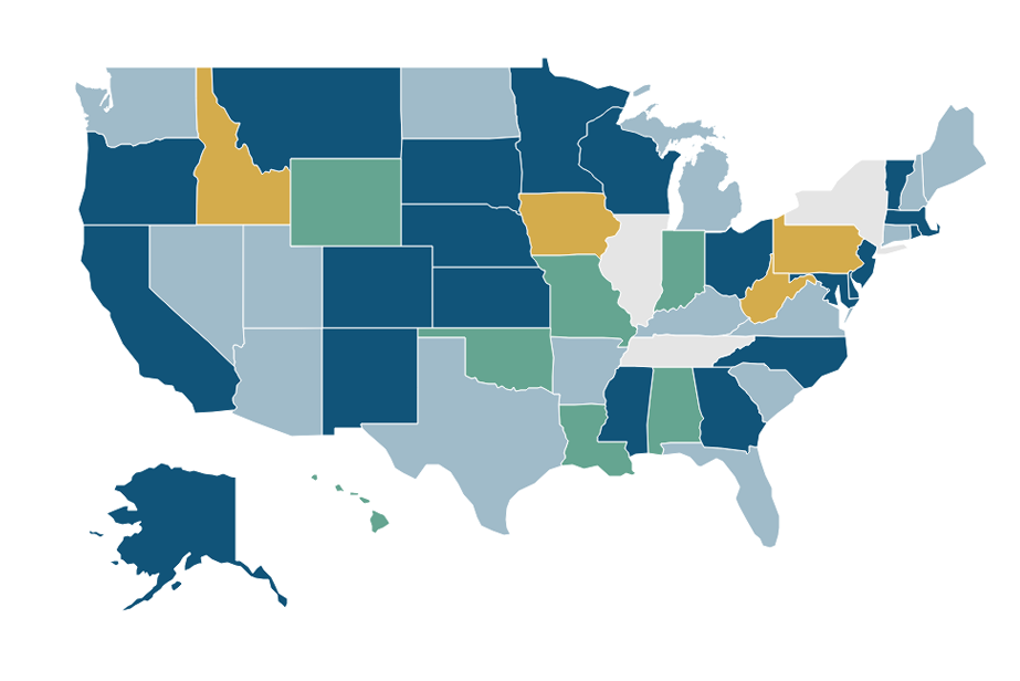 Interactive map: States with right-to-work laws