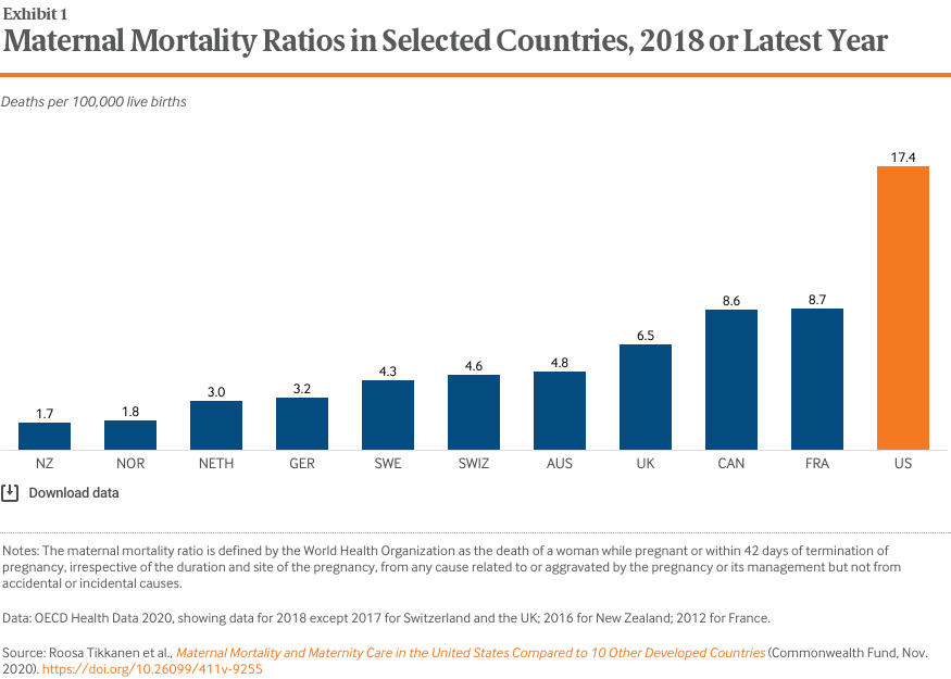 Exploring Maternal Mortality Rates Is the US Leading the Pack Beattransit
